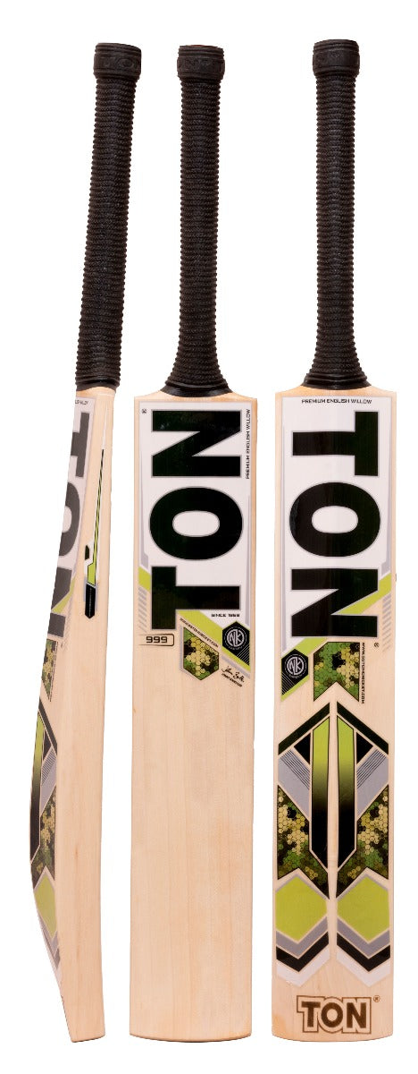 (GENUINE SS TON RANGE) TON 999 English Willow Cricket bat -SH