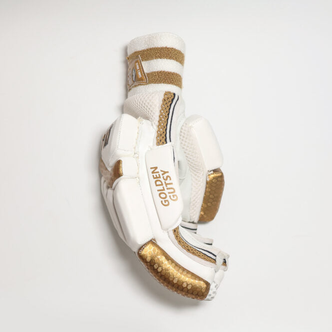 Ton Golden Gutsy Cricket Batting Gloves