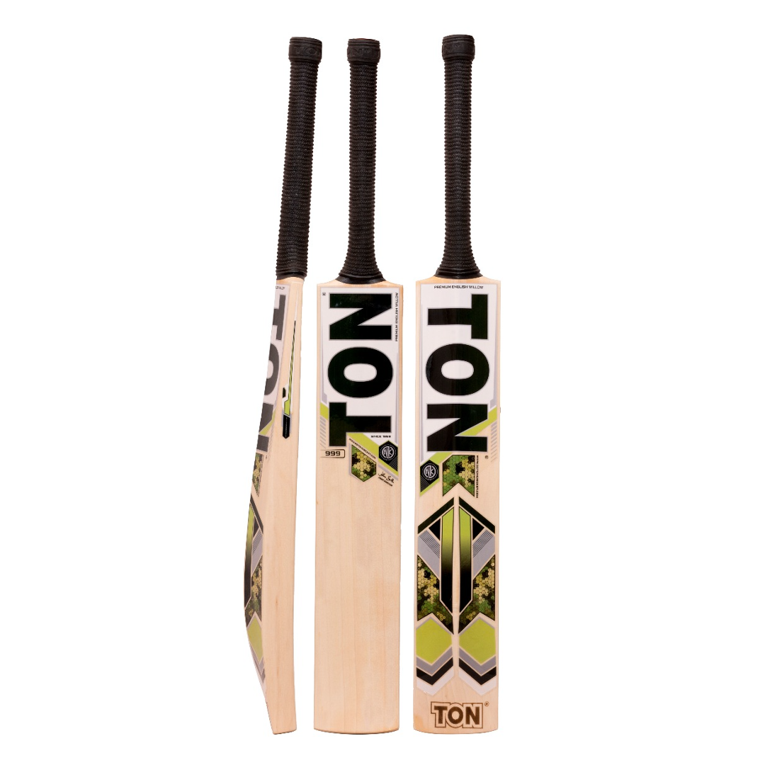 (GENUINE SS TON RANGE) TON 999 English Willow Cricket bat -SH