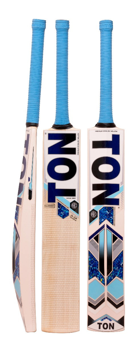 (GENUINE SS TON RANGE) TON Classic English Willow Cricket Bat -SH