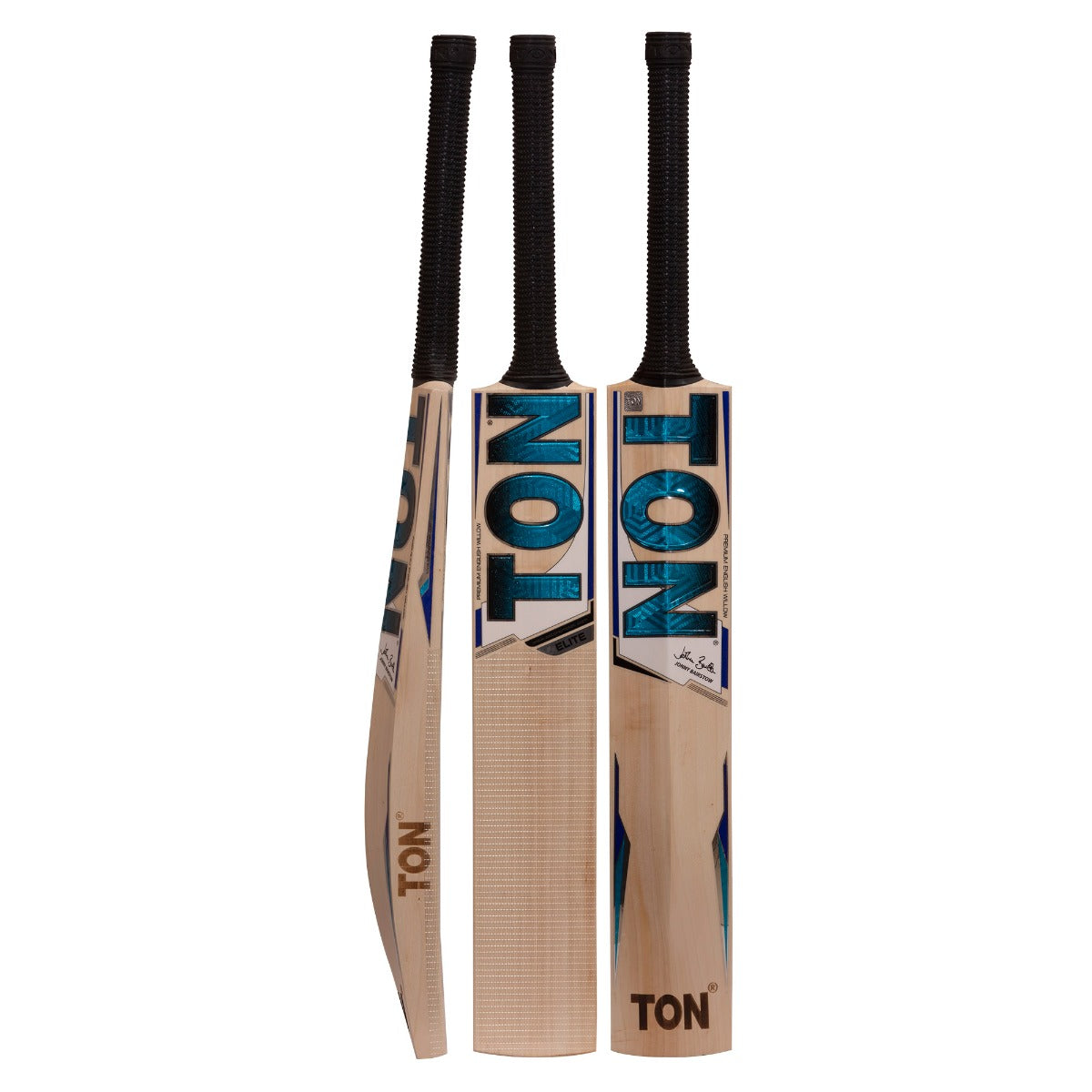 (GENUINE SS TON RANGE) Ton Elite English Willow Cricket Bat-SH (Size 6)