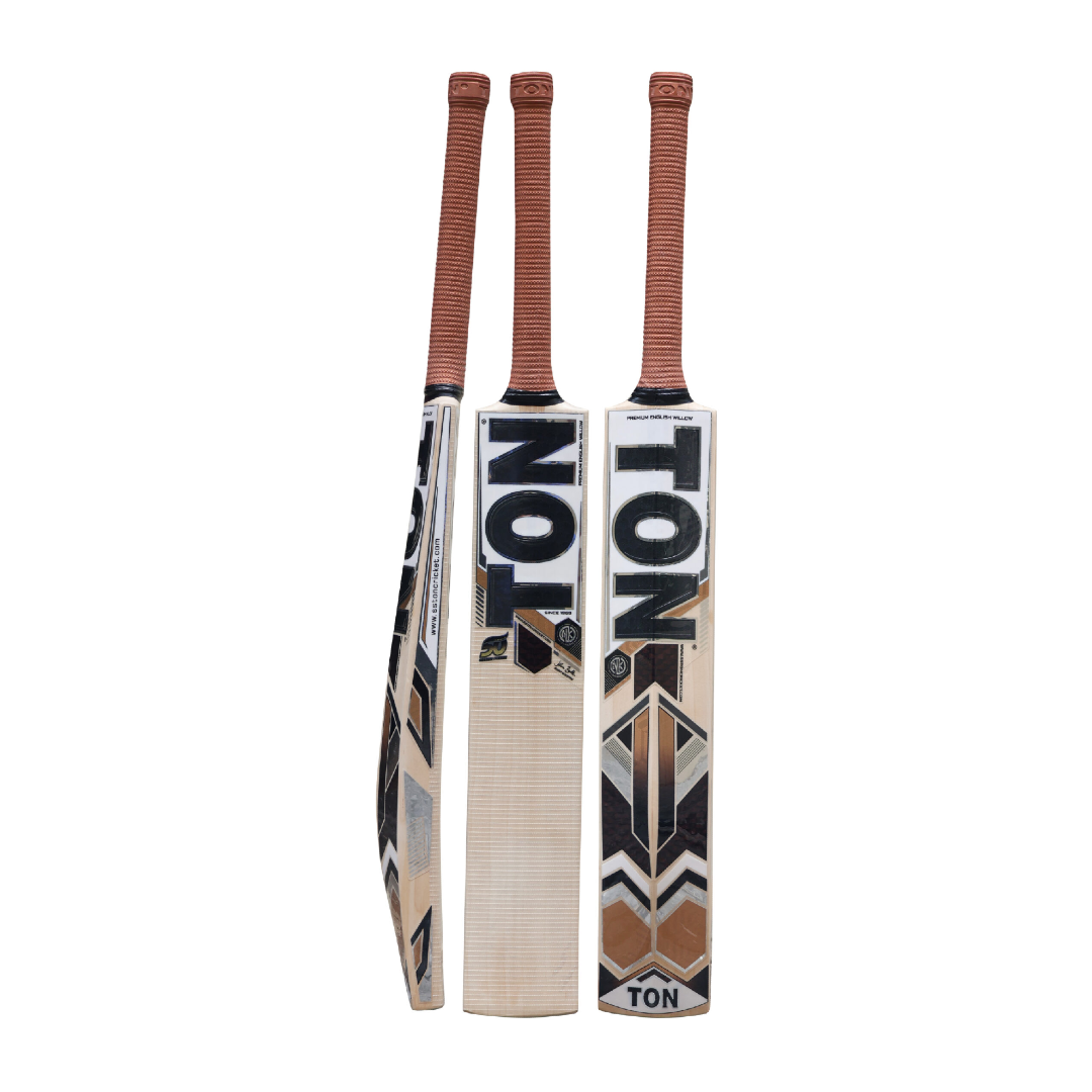 (GENUINE SS TON RANGE) TON 50 English Willow Cricket Bat-SH